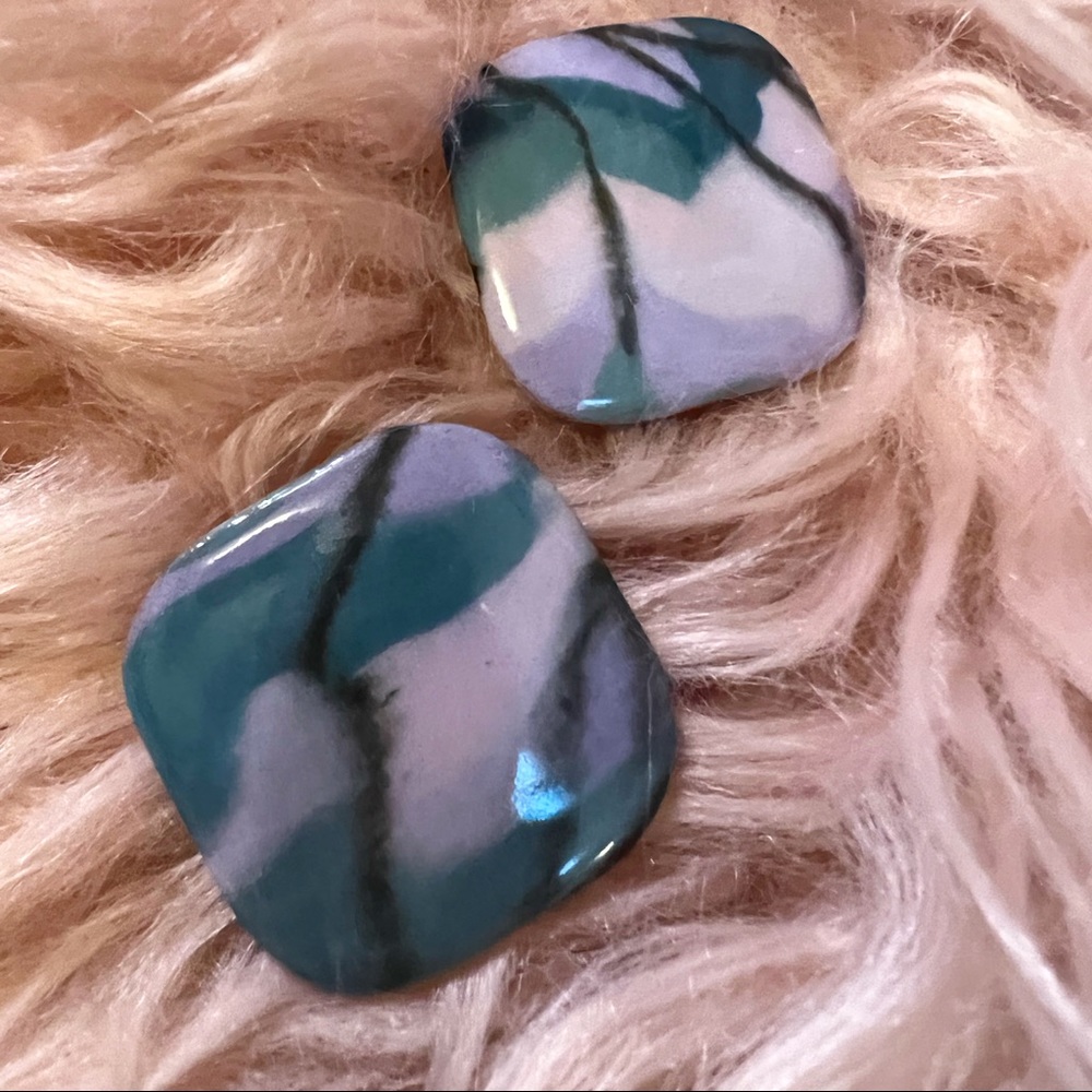 Vintage earrings pierced